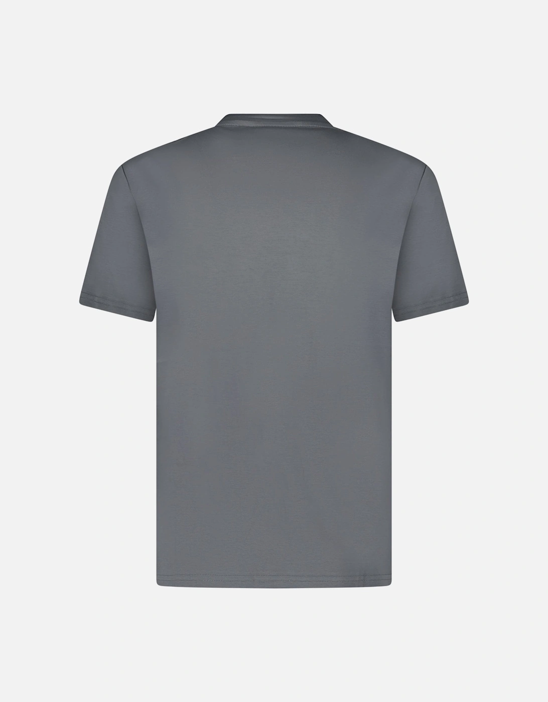 Plain Label Mercerized Cotton T-Shirt Dark Grey