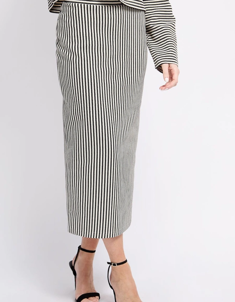 Stripe Midaxi Skirt