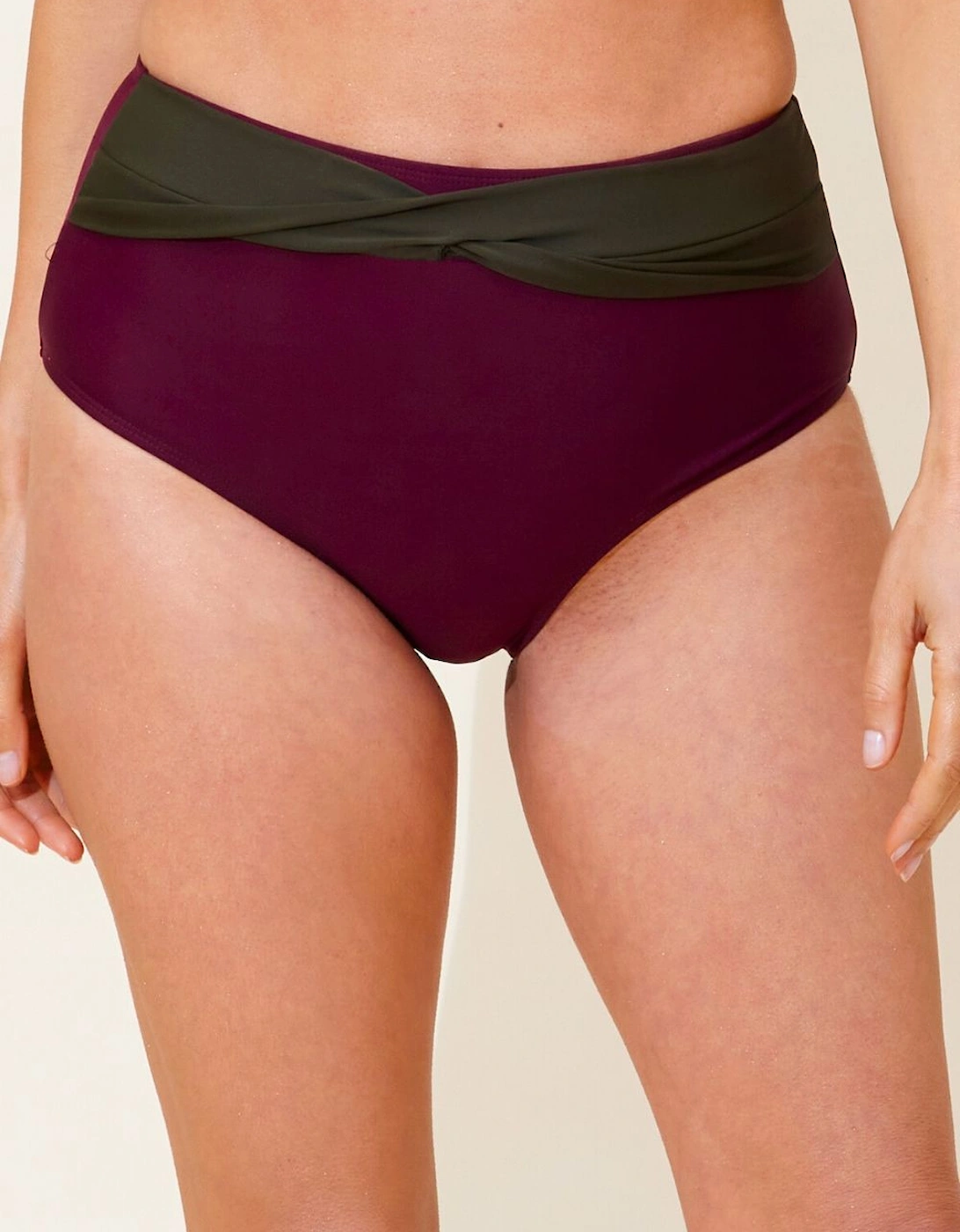 Twist Front Bikini Briefs, 2 of 1
