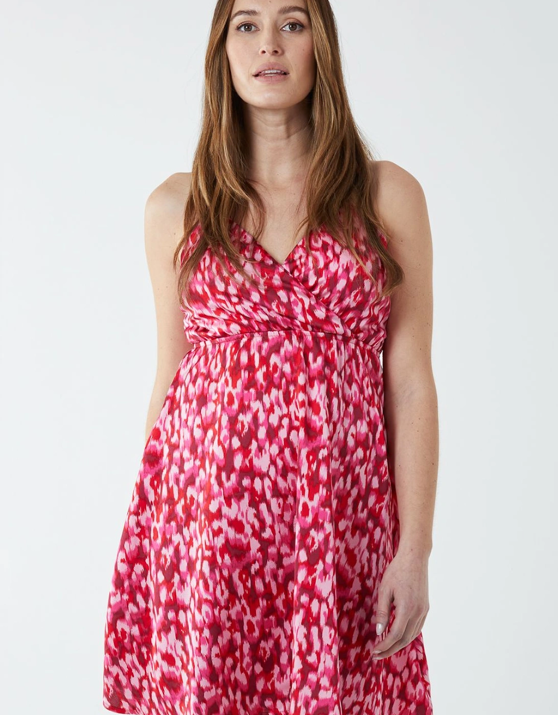 Strappy Wrap Over Mini Dress, 2 of 1