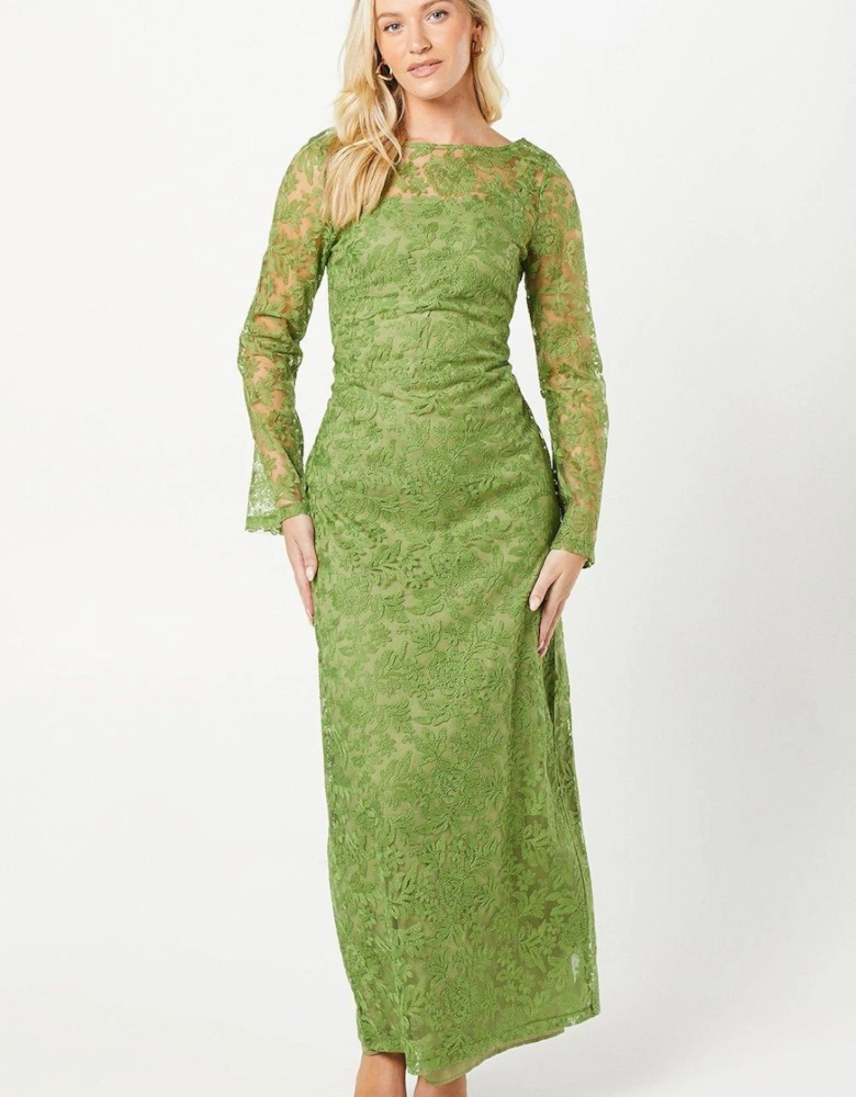 by Coast Cami Lined Lace Maxi Dress