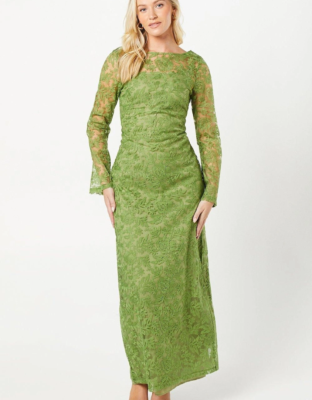 by Coast Cami Lined Lace Maxi Dress, 2 of 1