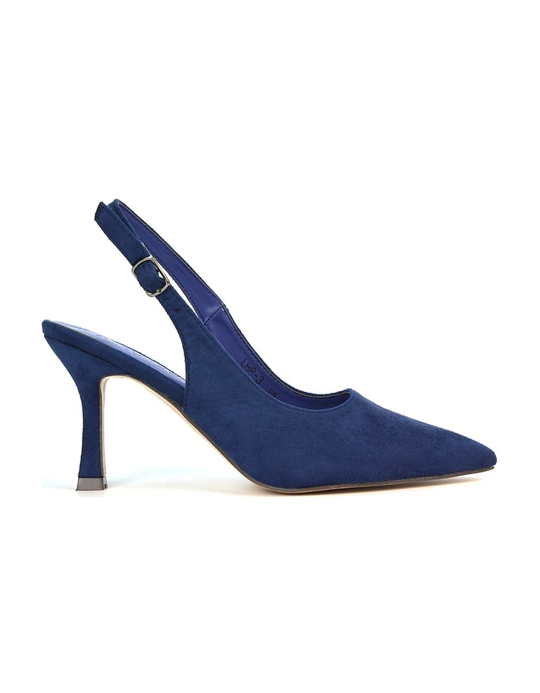 'Valerie' Stiletto High Heel Closed Toe Slingback Court Shoes, 2 of 1