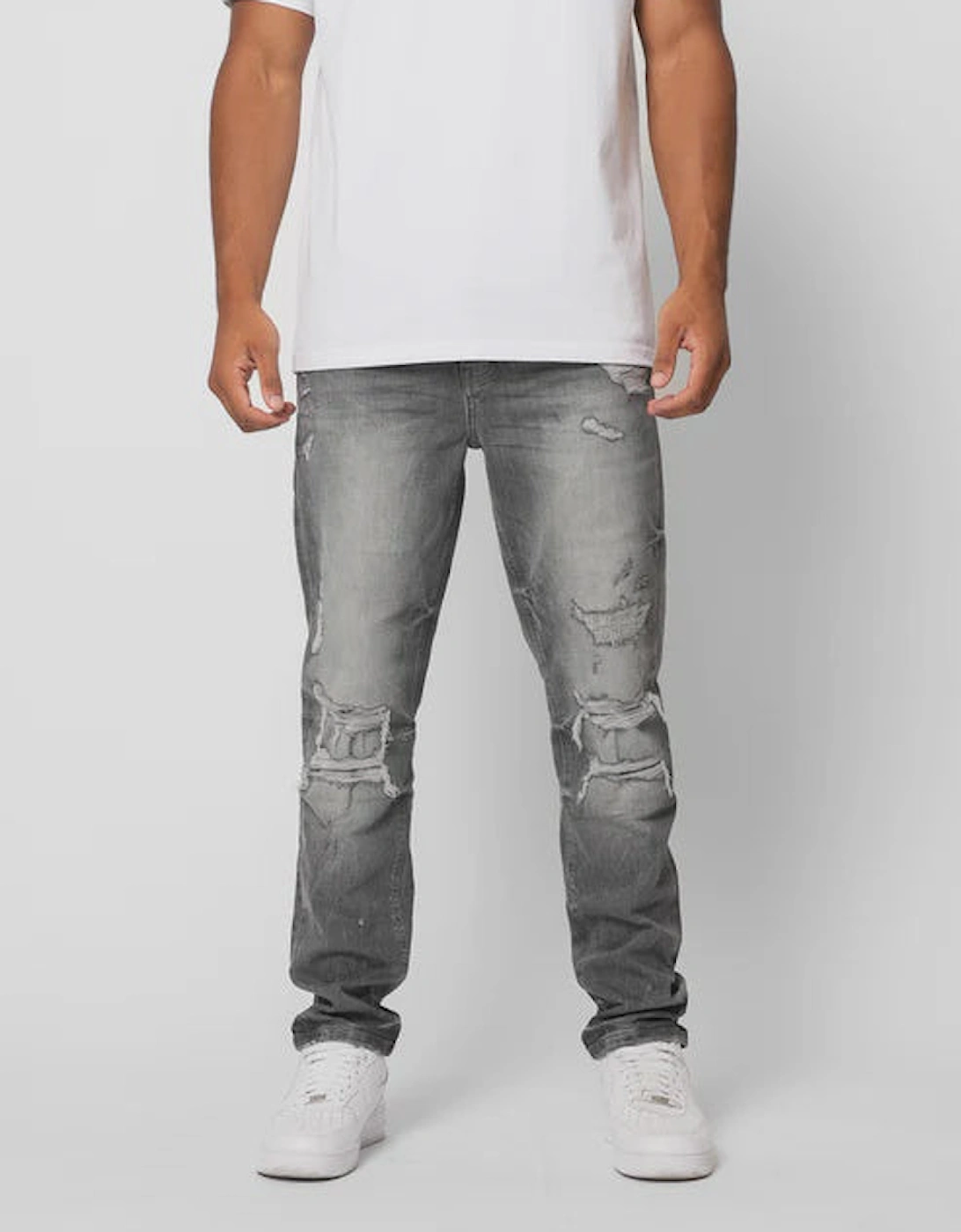 Scalino Ripped Jean - Grey, 4 of 3