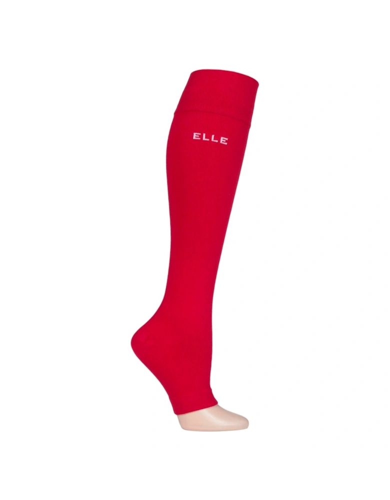 1 Pair Milk Compression Open Toe Socks