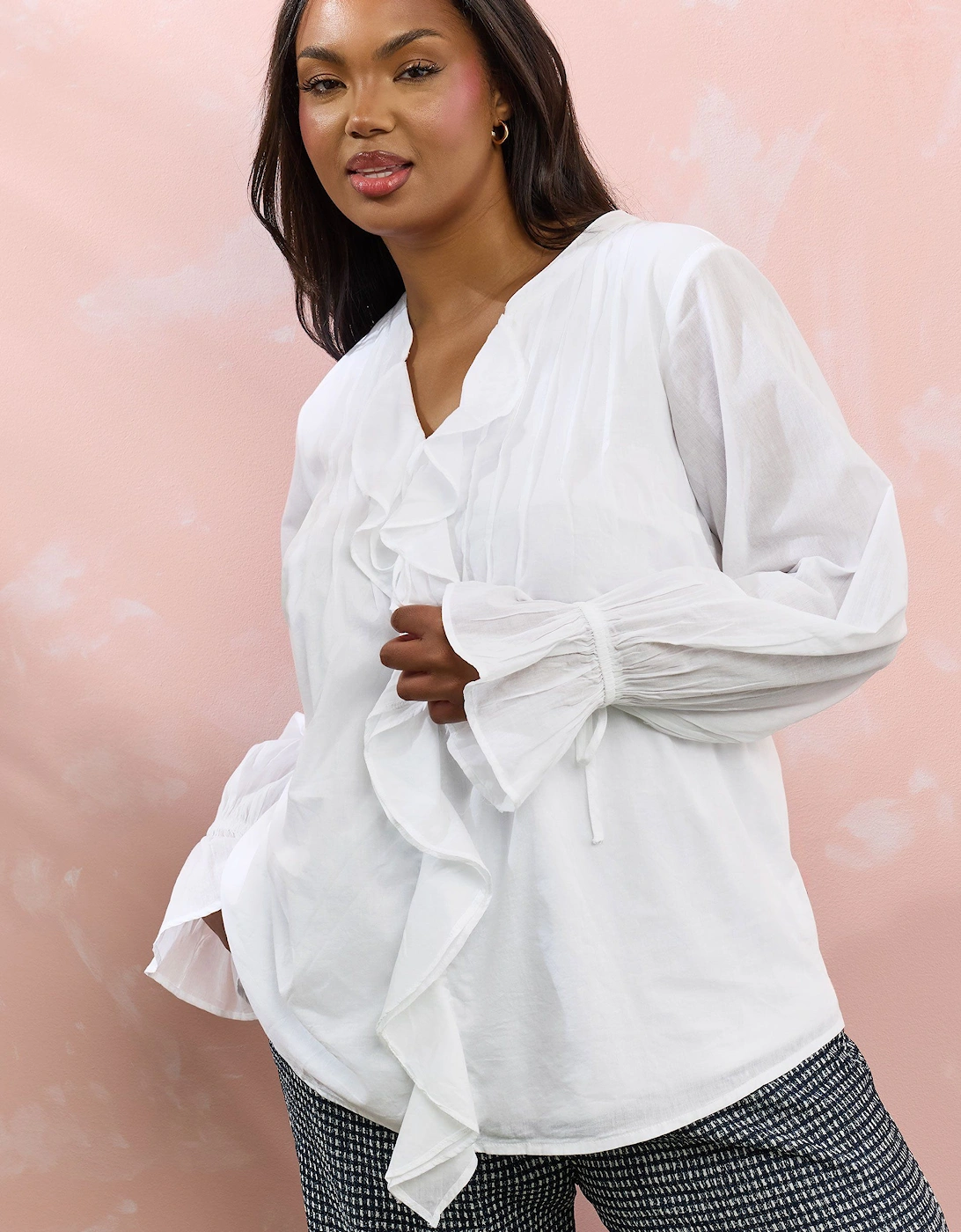 Ruffle Tie Detail Blouse, 2 of 1
