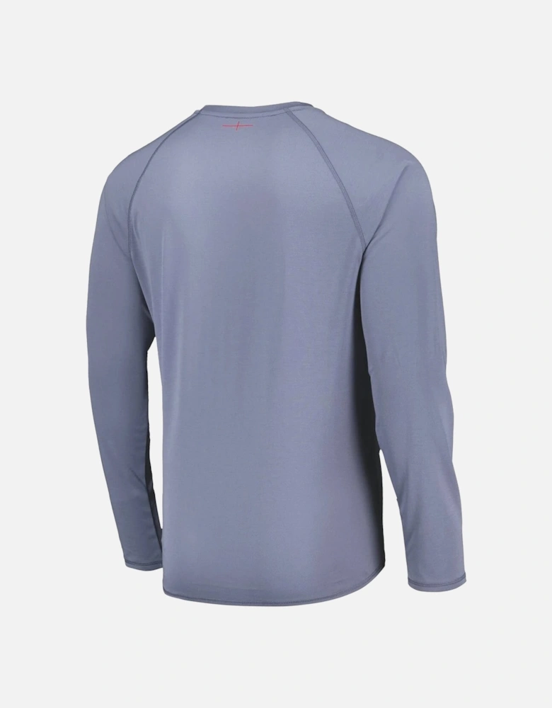 Mens 24/25 England Rugby Relaxed Fit Long-Sleeved Training Jersey