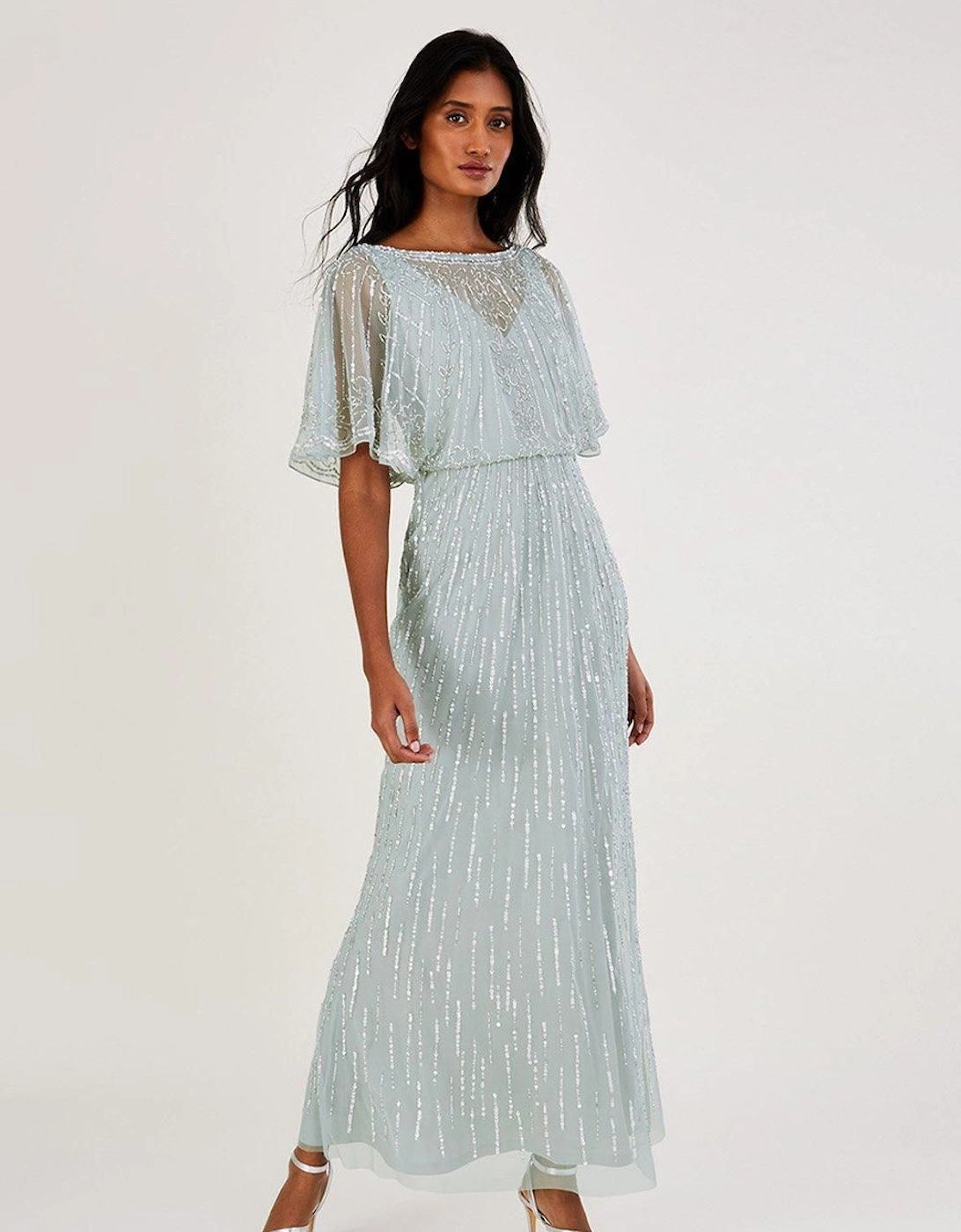 'Elizabeth' Embellished Maxi Dress, 2 of 1