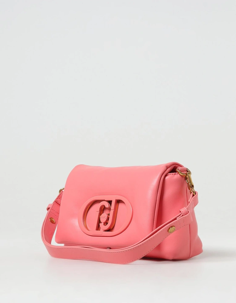 Chain Strap Leather Shoulder Bag