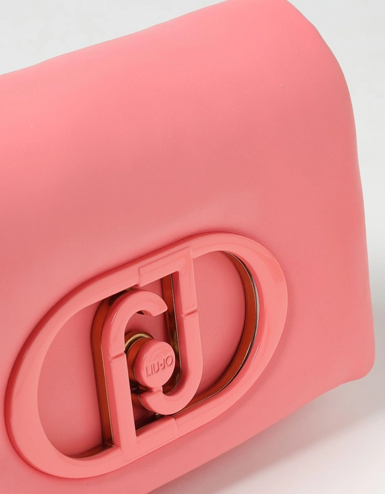 Chain Strap Leather Shoulder Bag