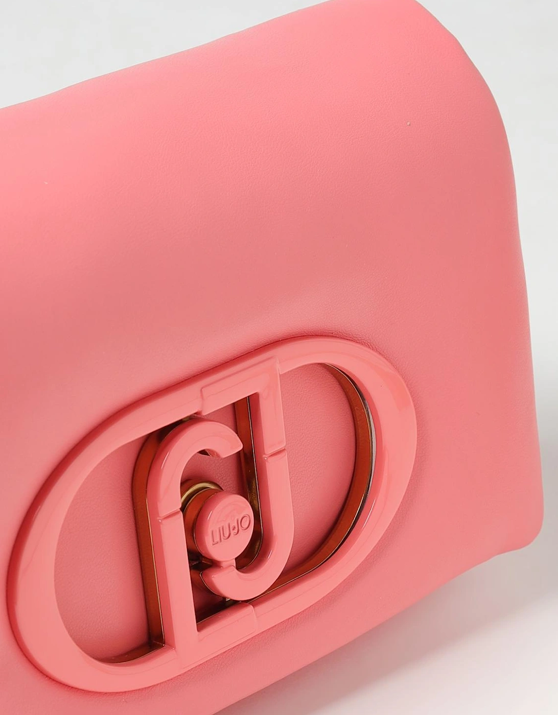 Chain Strap Leather Shoulder Bag