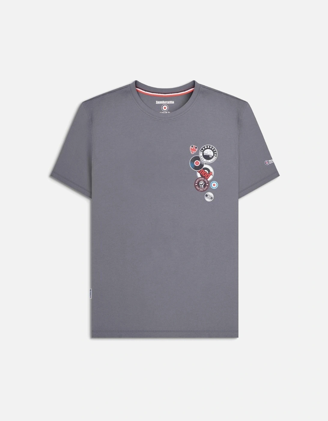 Mens Badges Short Sleeve T-Shirt, 2 of 1