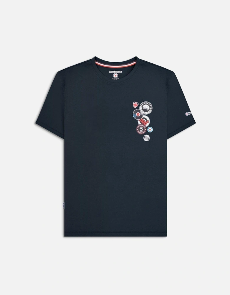 Mens Badges Short Sleeve T-Shirt