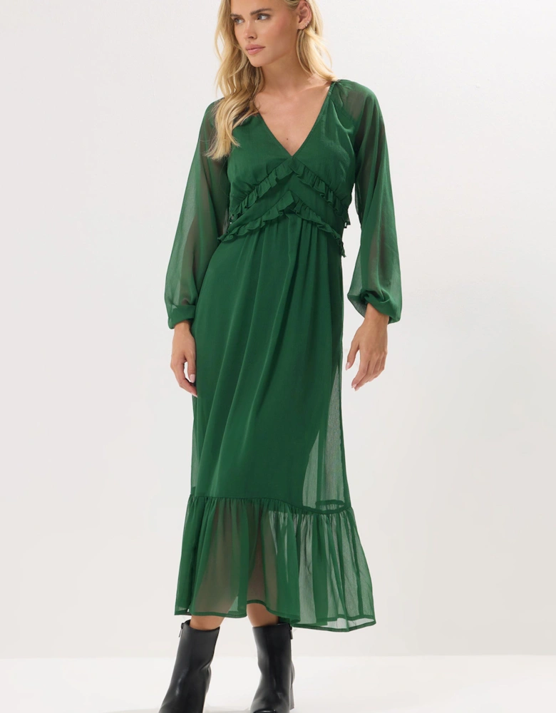 Petite Chiffon Midaxi Dress