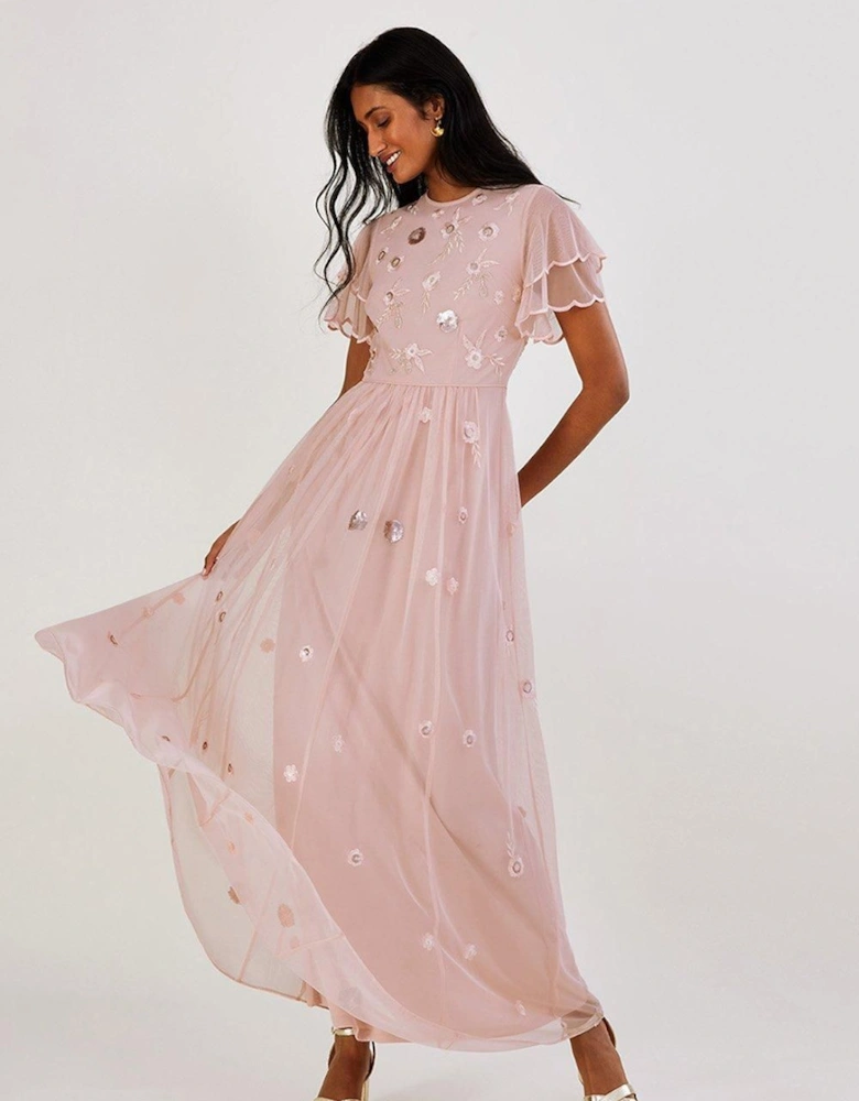 'Catherine' Embellished Maxi Dress