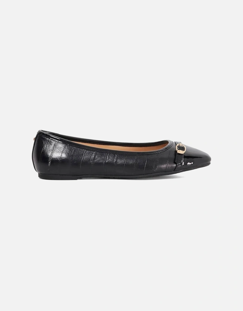 'Habitats' Leather Ballet Pumps