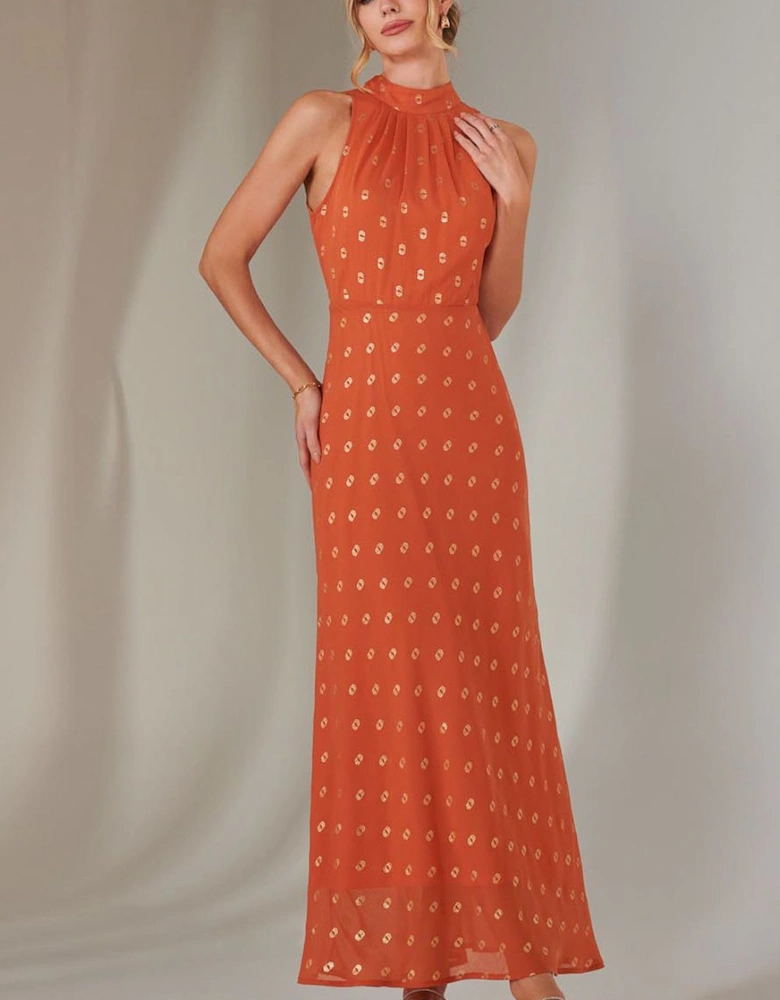 Halterneck Maxi Dress