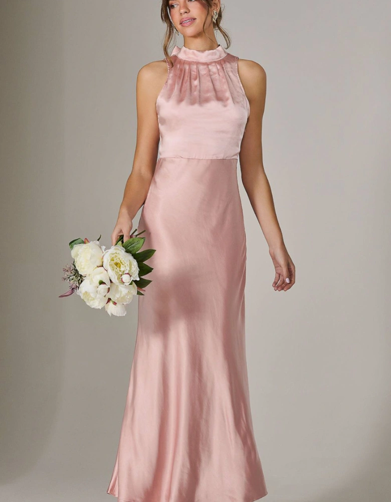 Halter Neck Maxi Dress