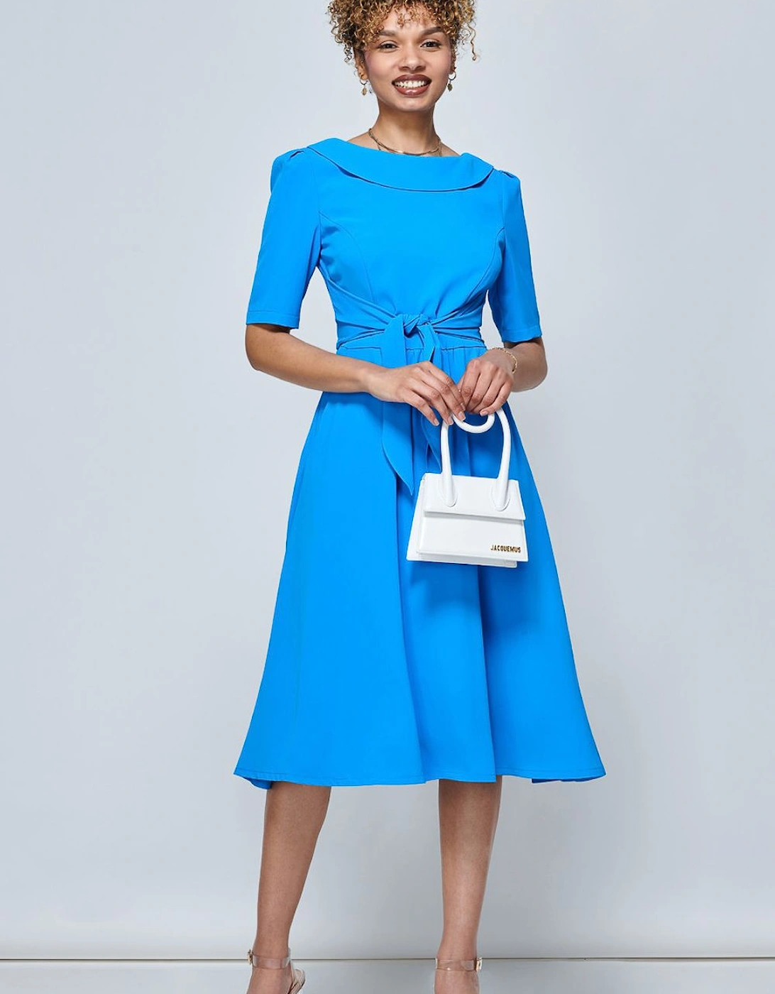 Gemma Belted Midi Dress, 2 of 1