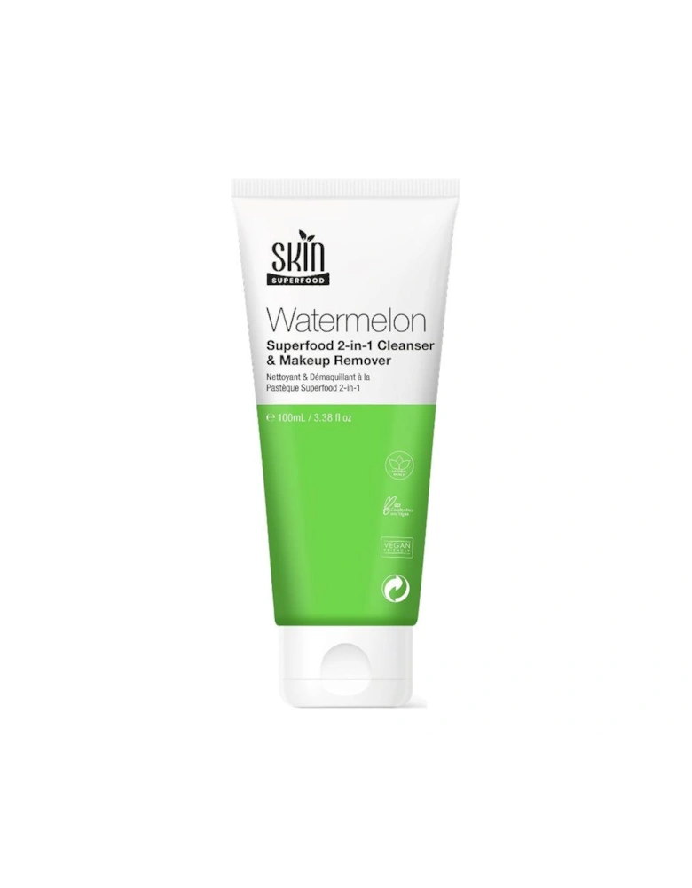 Watermelon Superfood 2-in-1 Cleanser & Makeup Remover 100ml Twin Value Savings Pack