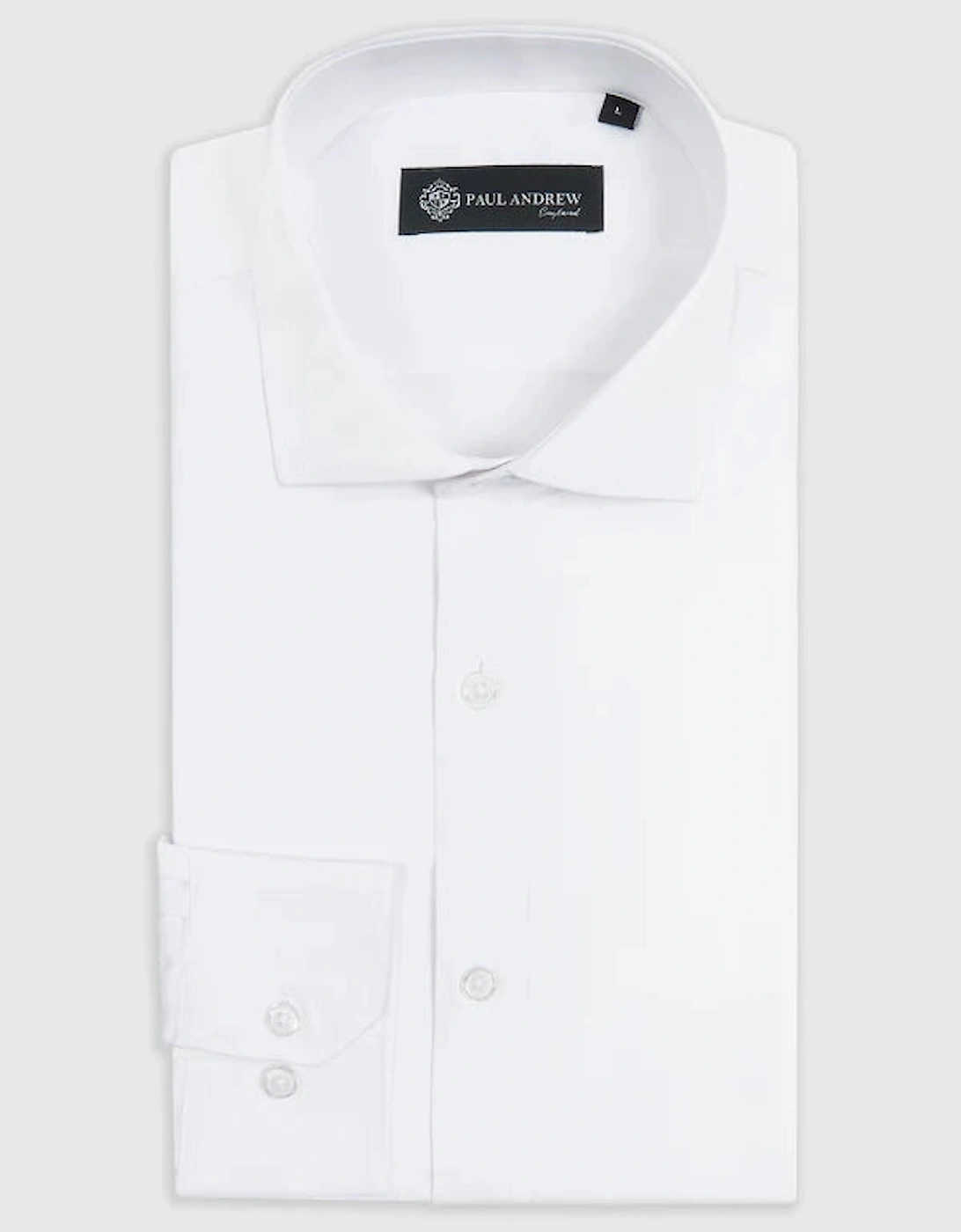 Oliver Cutaway Collar Shirt - White