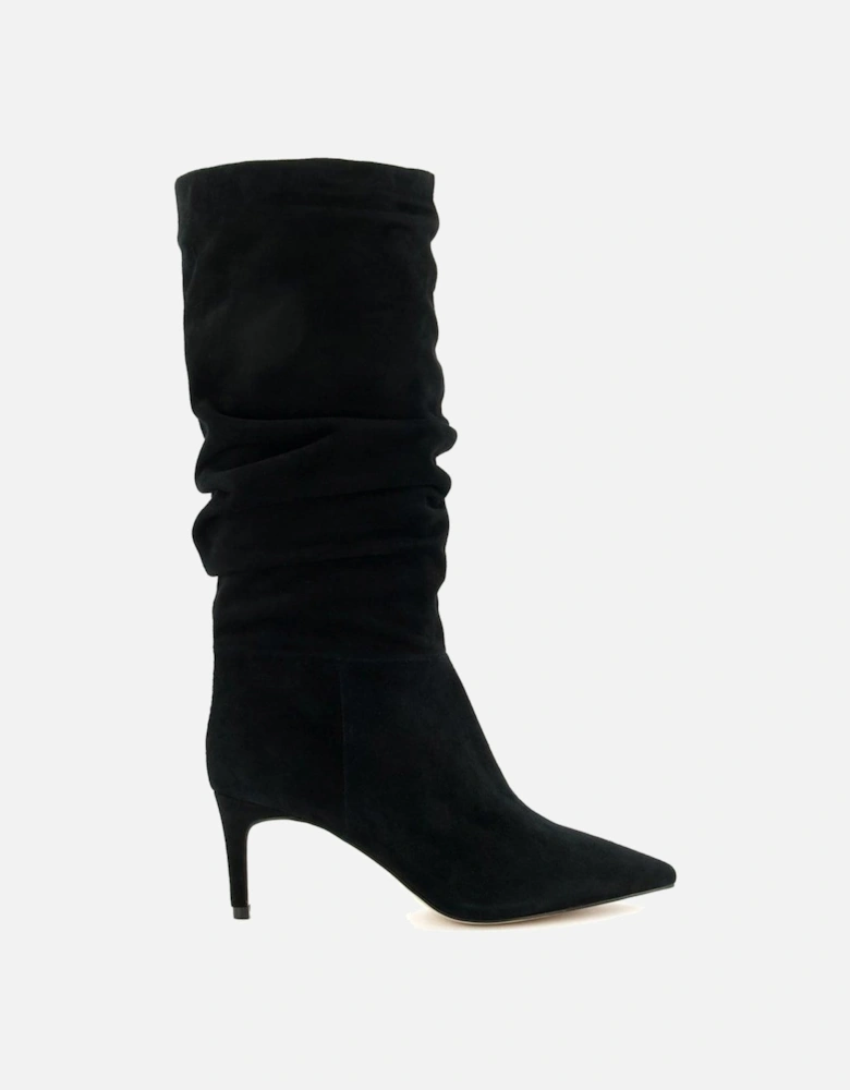 'Slouch' Suede Knee High Boots