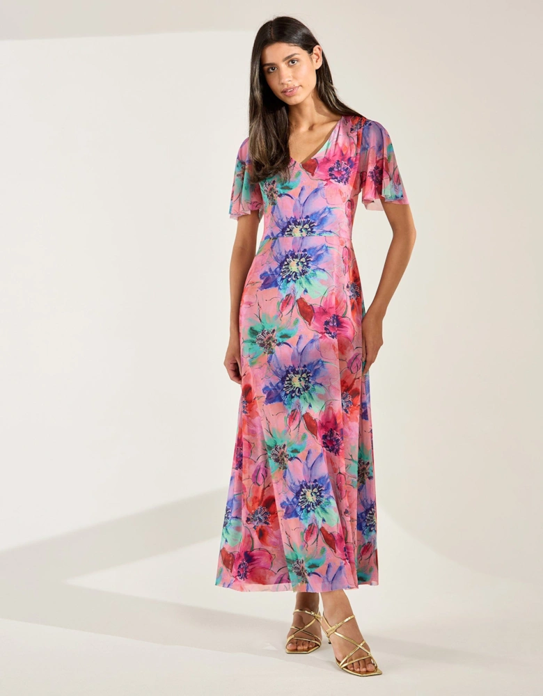 Immy Floral Printed Maxi Dress