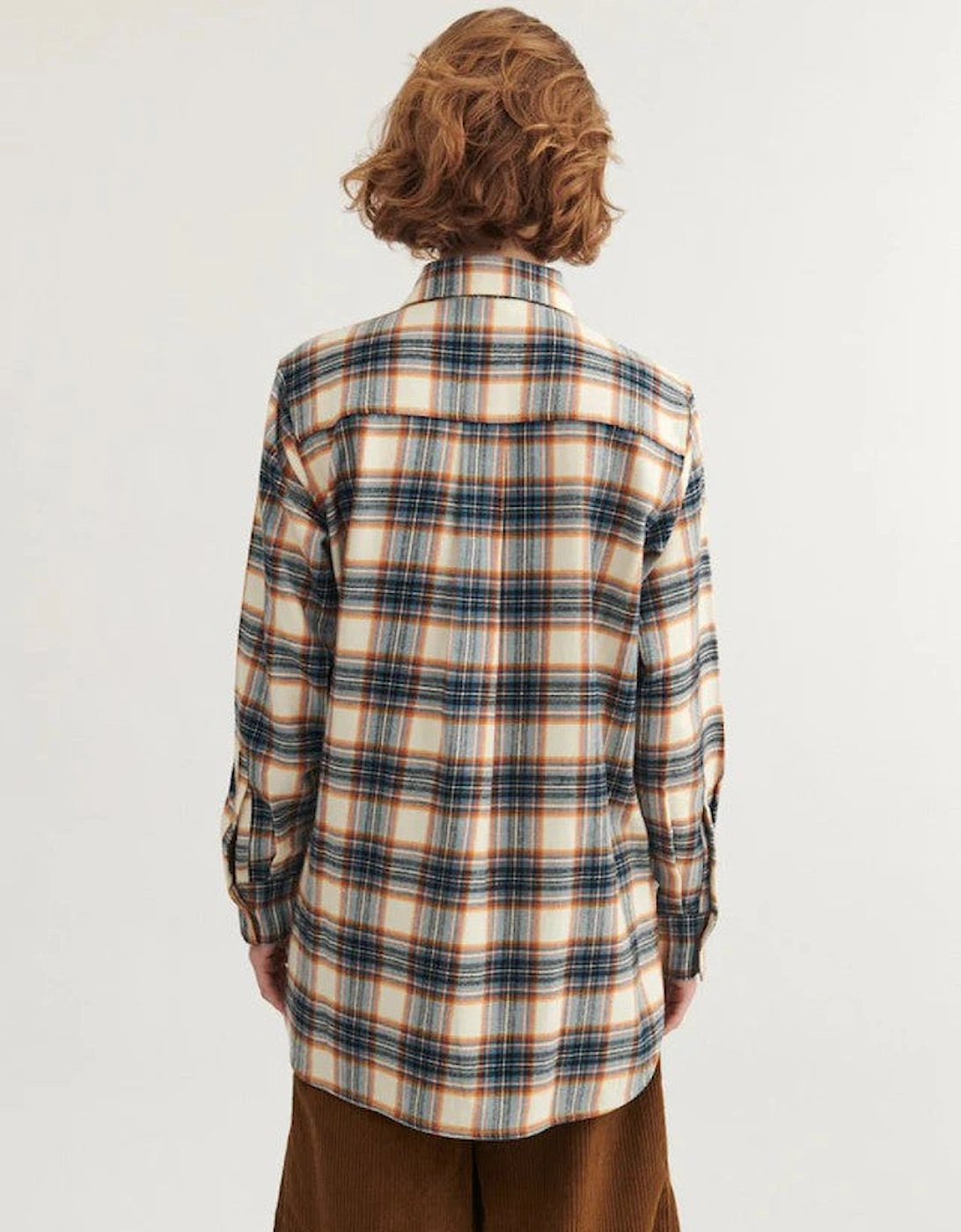 Lula Oversized Shirt - Check