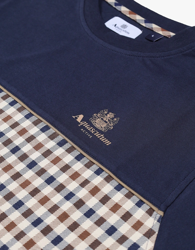 Piping Panel T-Shirt