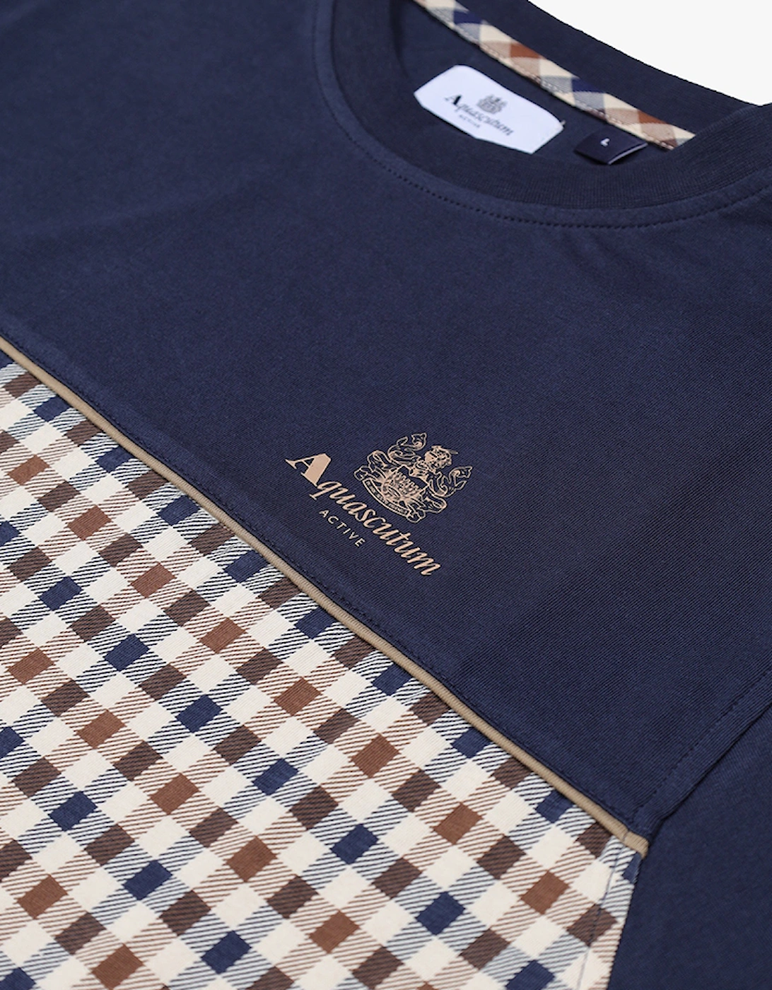 Piping Panel T-Shirt