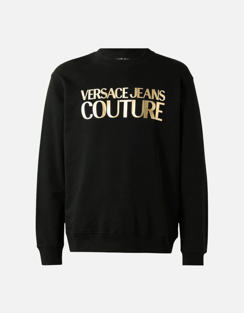 International Logo Black/Gold Sweatshirt