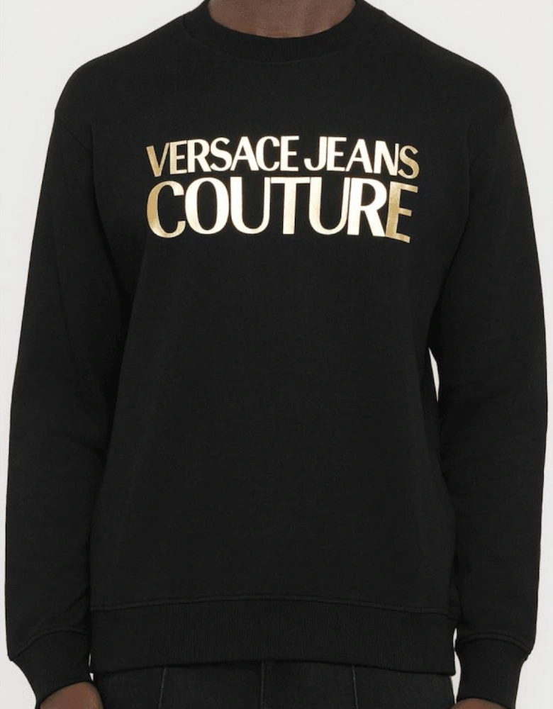International Logo Black/Gold Sweatshirt