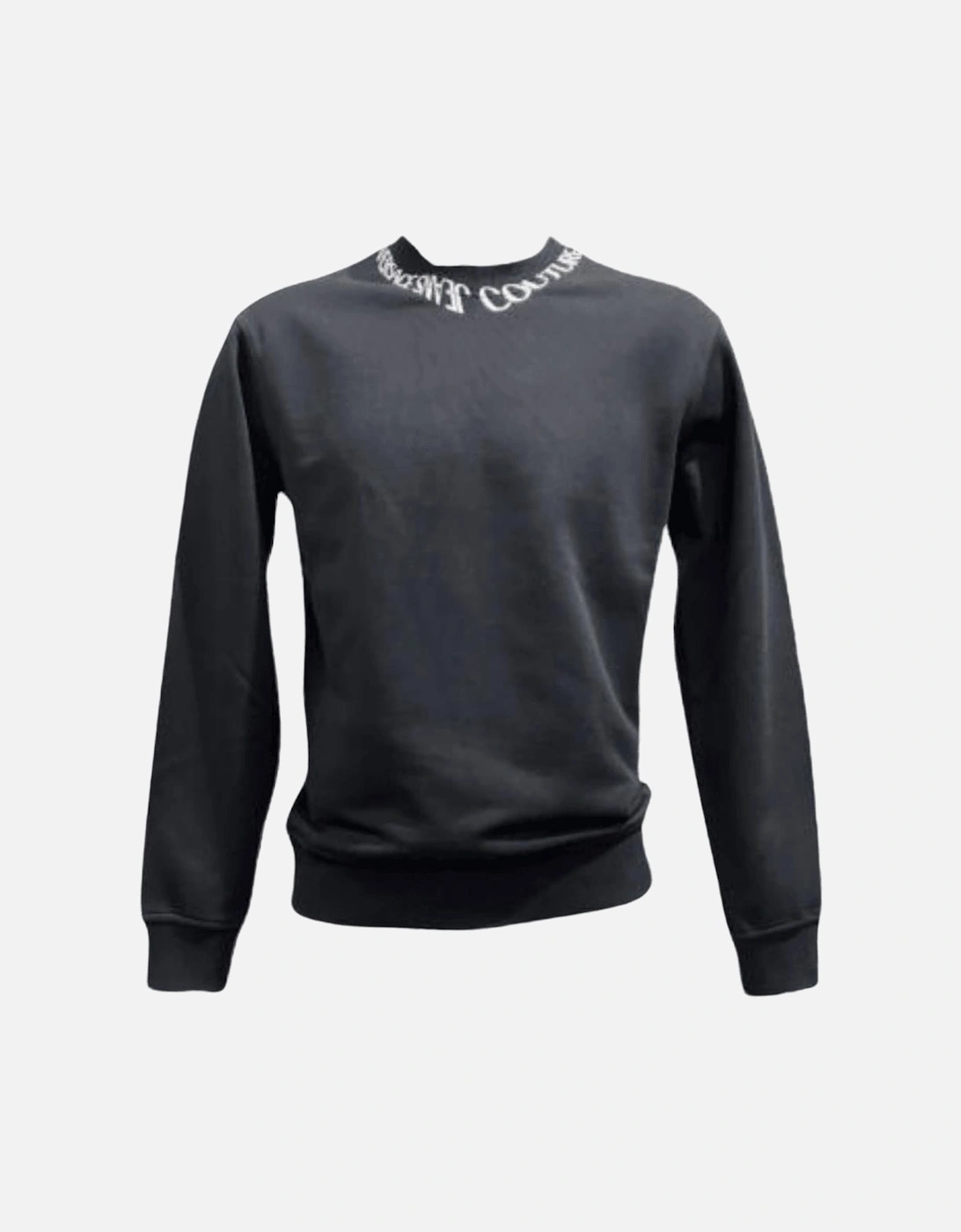 Flock Chain Logo Black Sweatshirt, 2 of 1