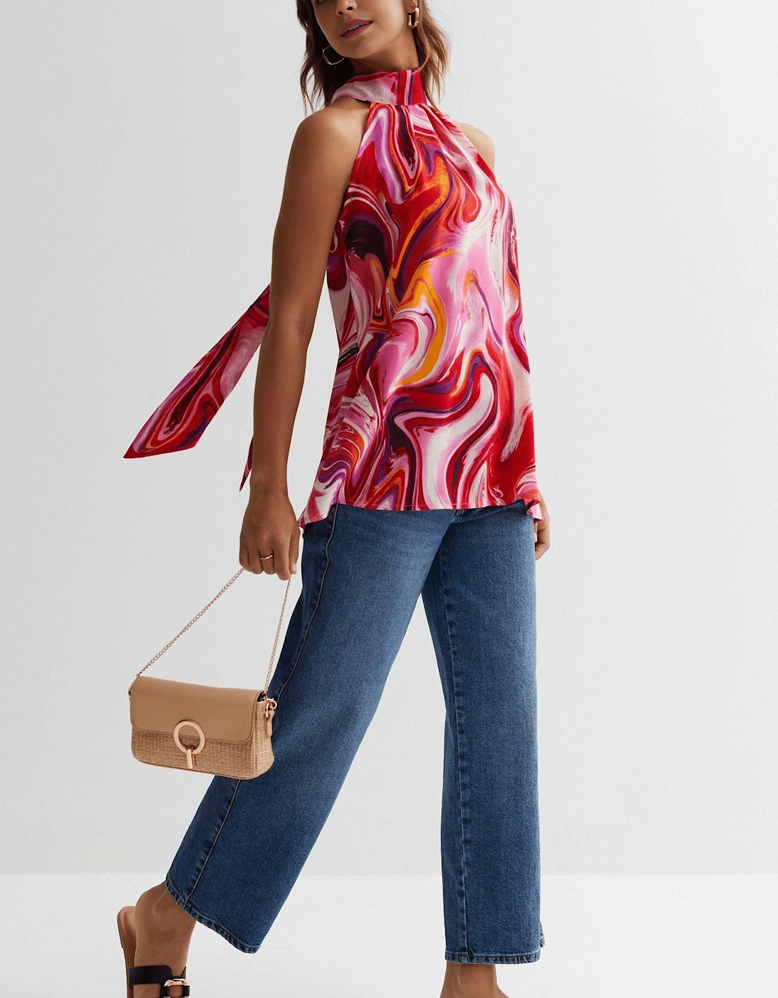 Halter Neck Top with Tie Back, 2 of 1