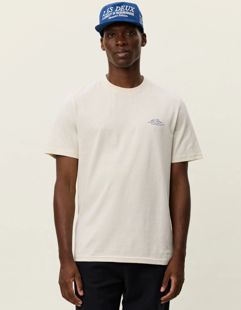 Ben Globe T-shirt - Ivory