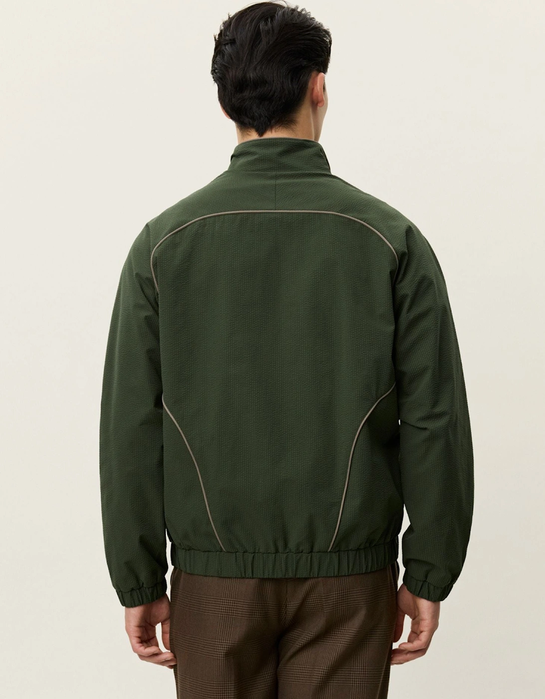 Jack Seersucker Track Jacket - Duffel Bag
