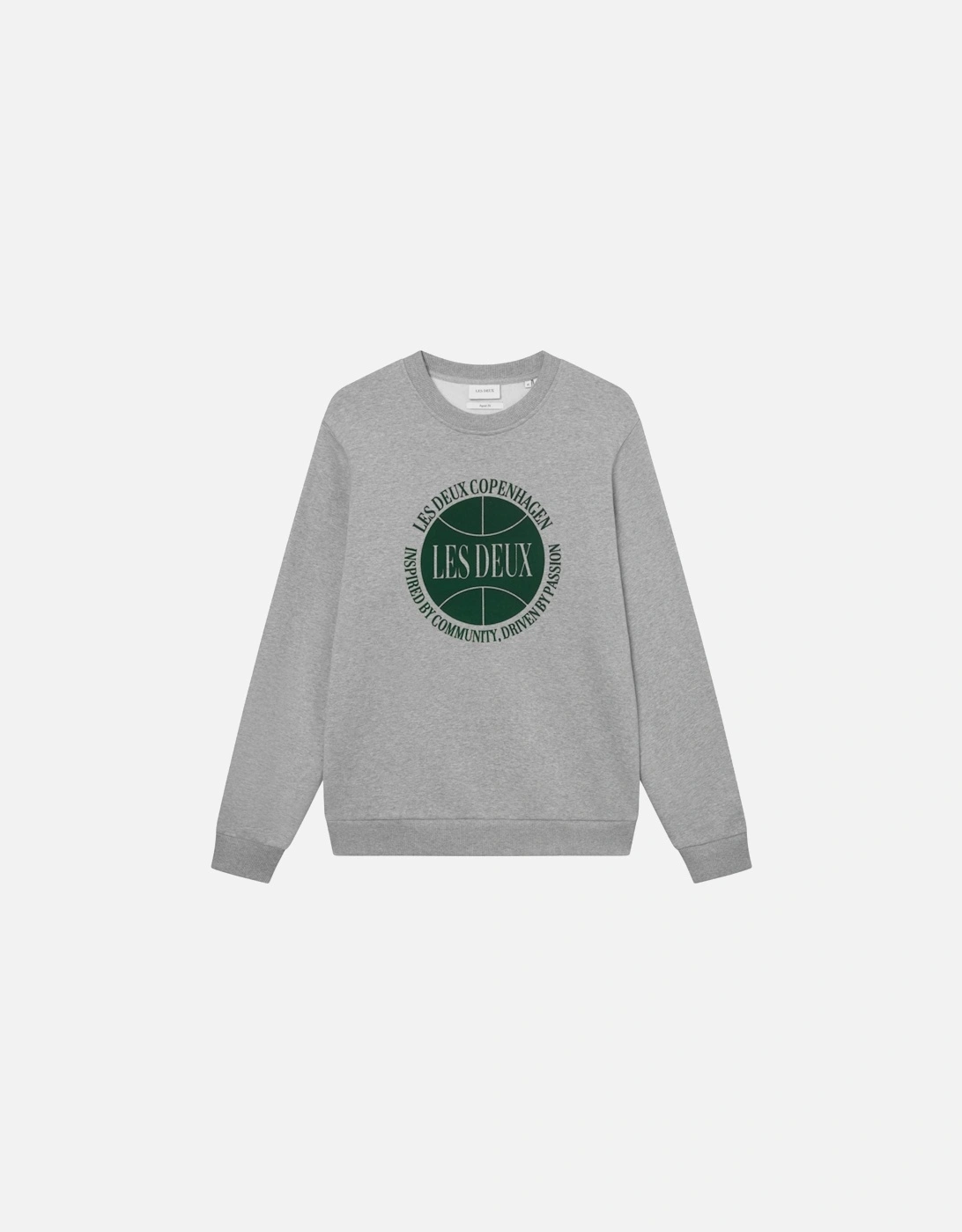Ben Basketball Sweatshirt - Light Grey Melange, 7 of 6