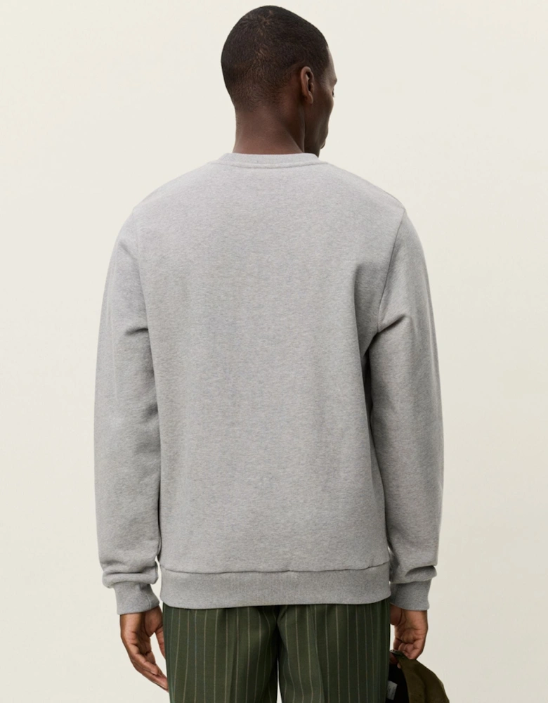 Ben Basketball Sweatshirt - Light Grey Melange