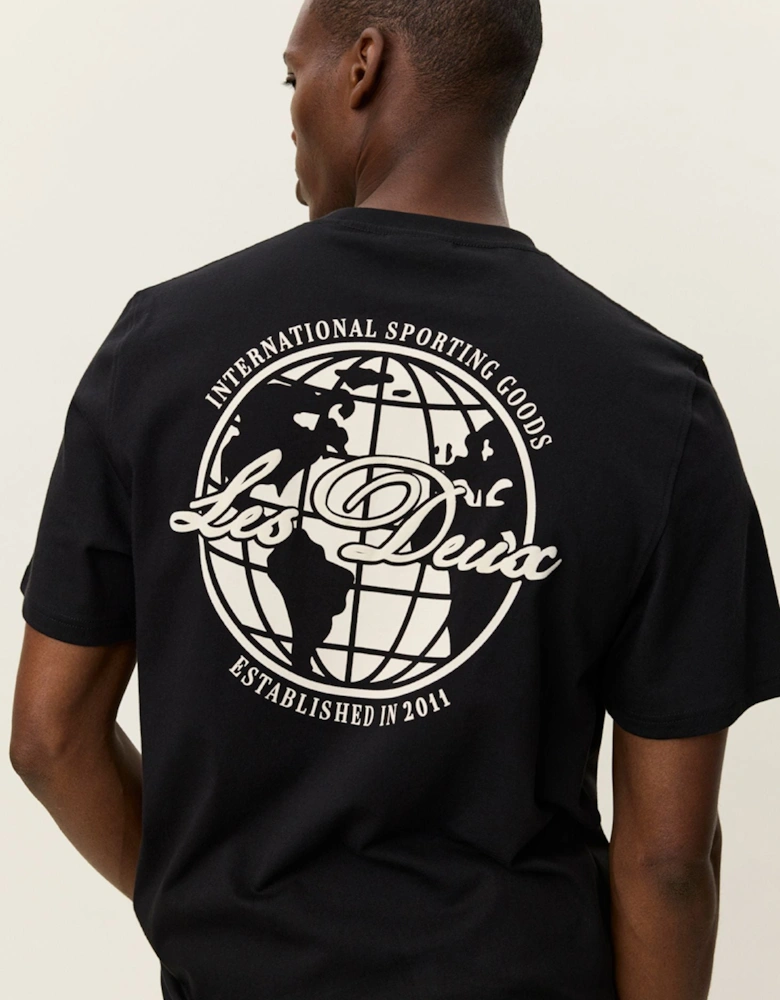 Ben Globe T-shirt - Black