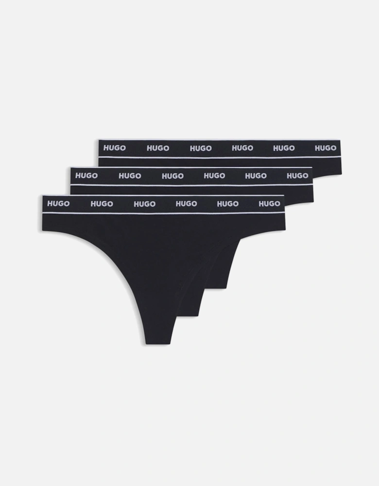 3 Pack of Logo Band Thongs