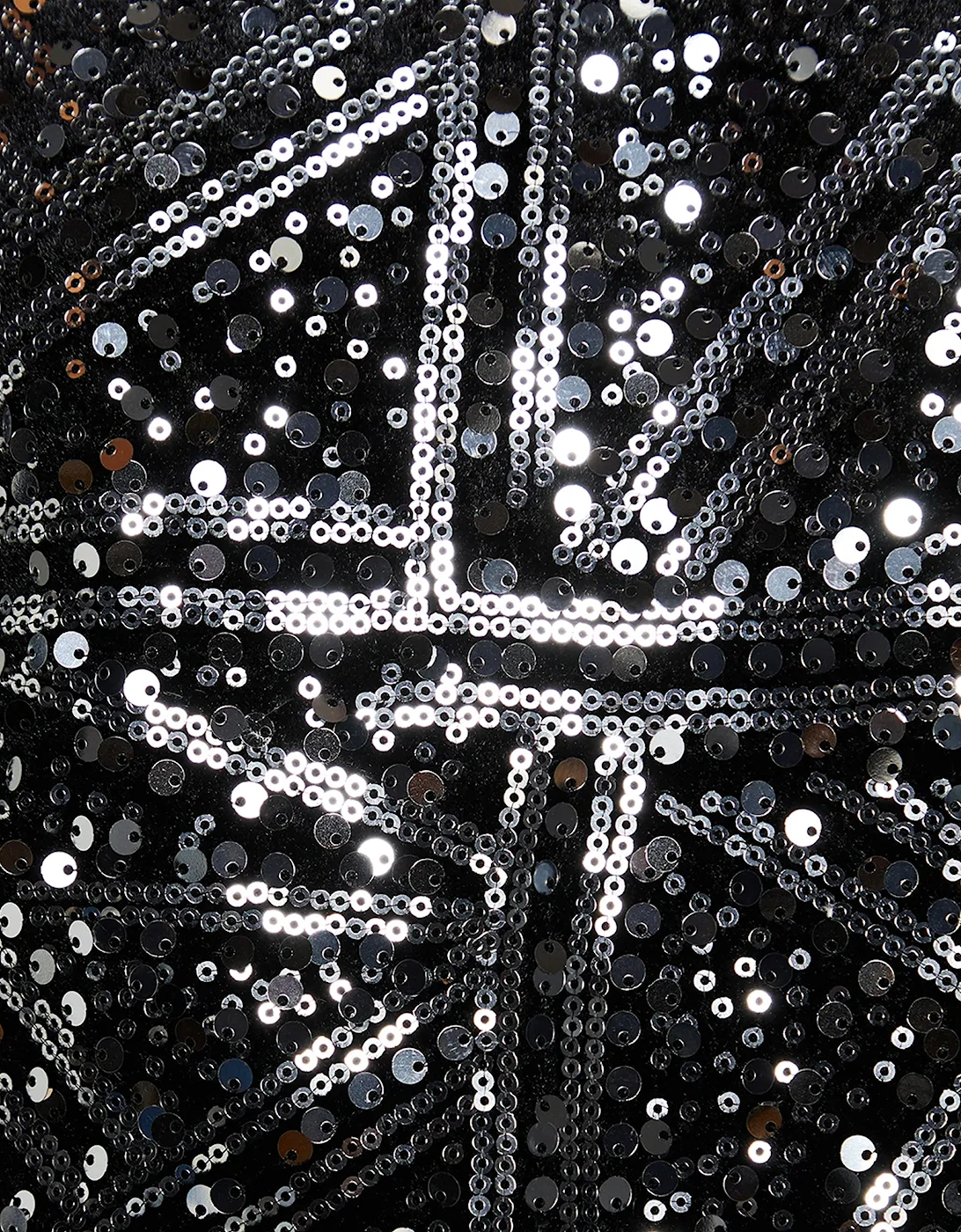 Womens/Ladies Sequin Top