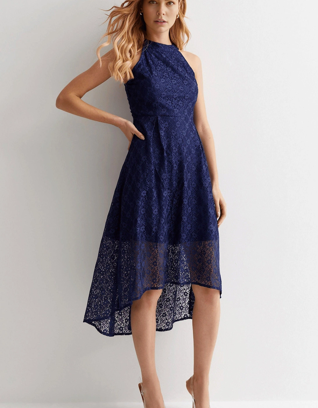 Floral Lace High Low Hem Dress, 2 of 1