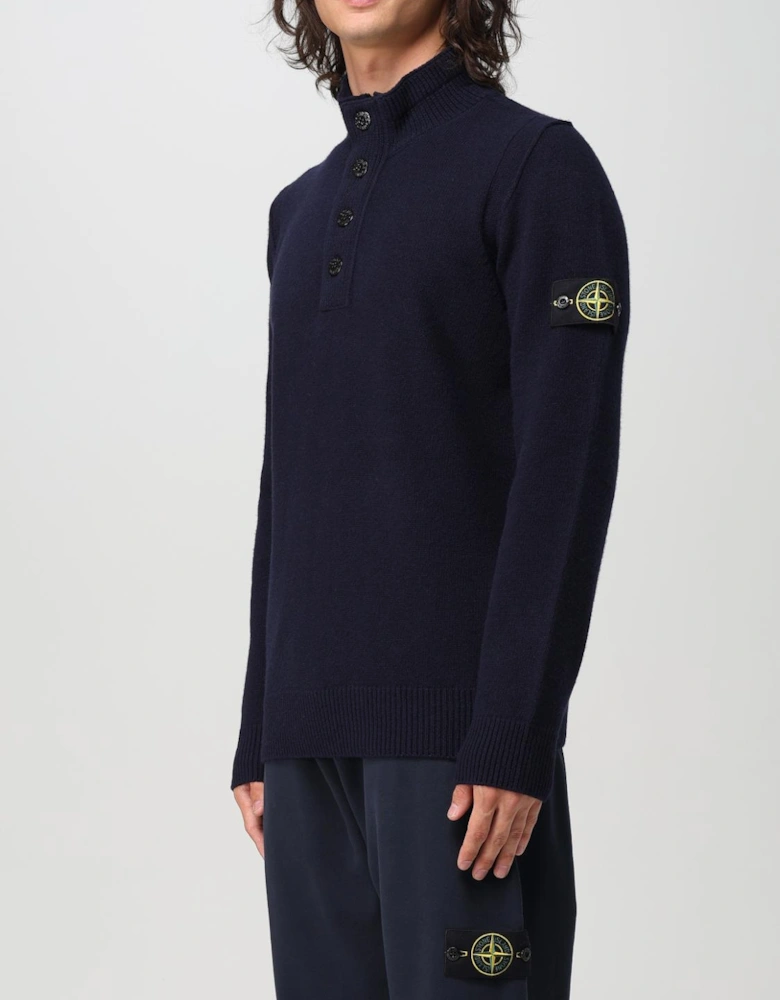 High Neck Merino Wool Sweater