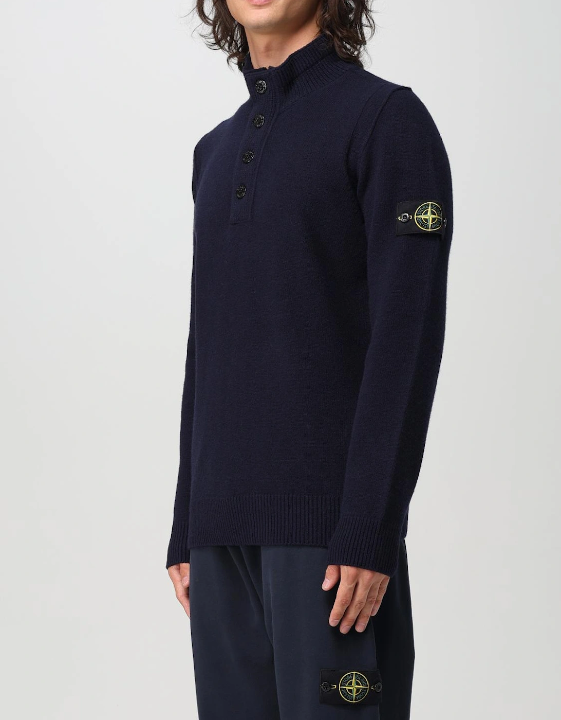 High Neck Merino Wool Sweater