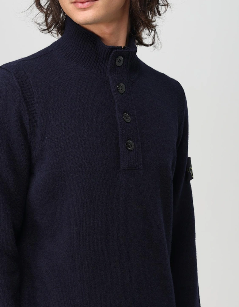 High Neck Merino Wool Sweater