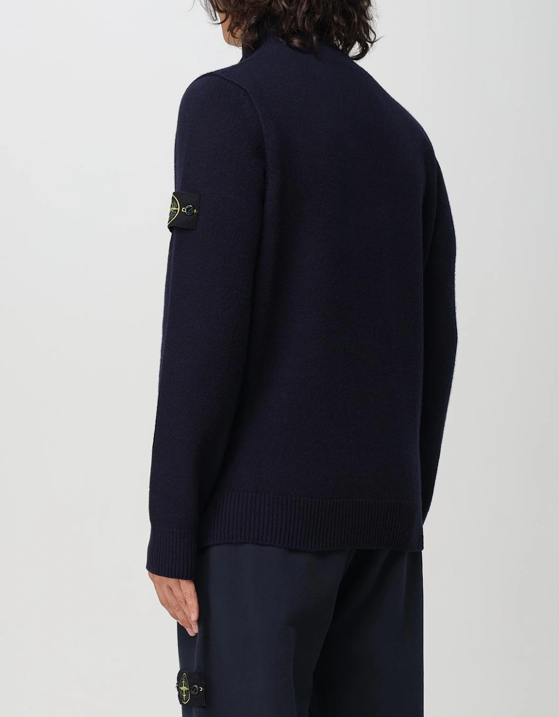 High Neck Merino Wool Sweater