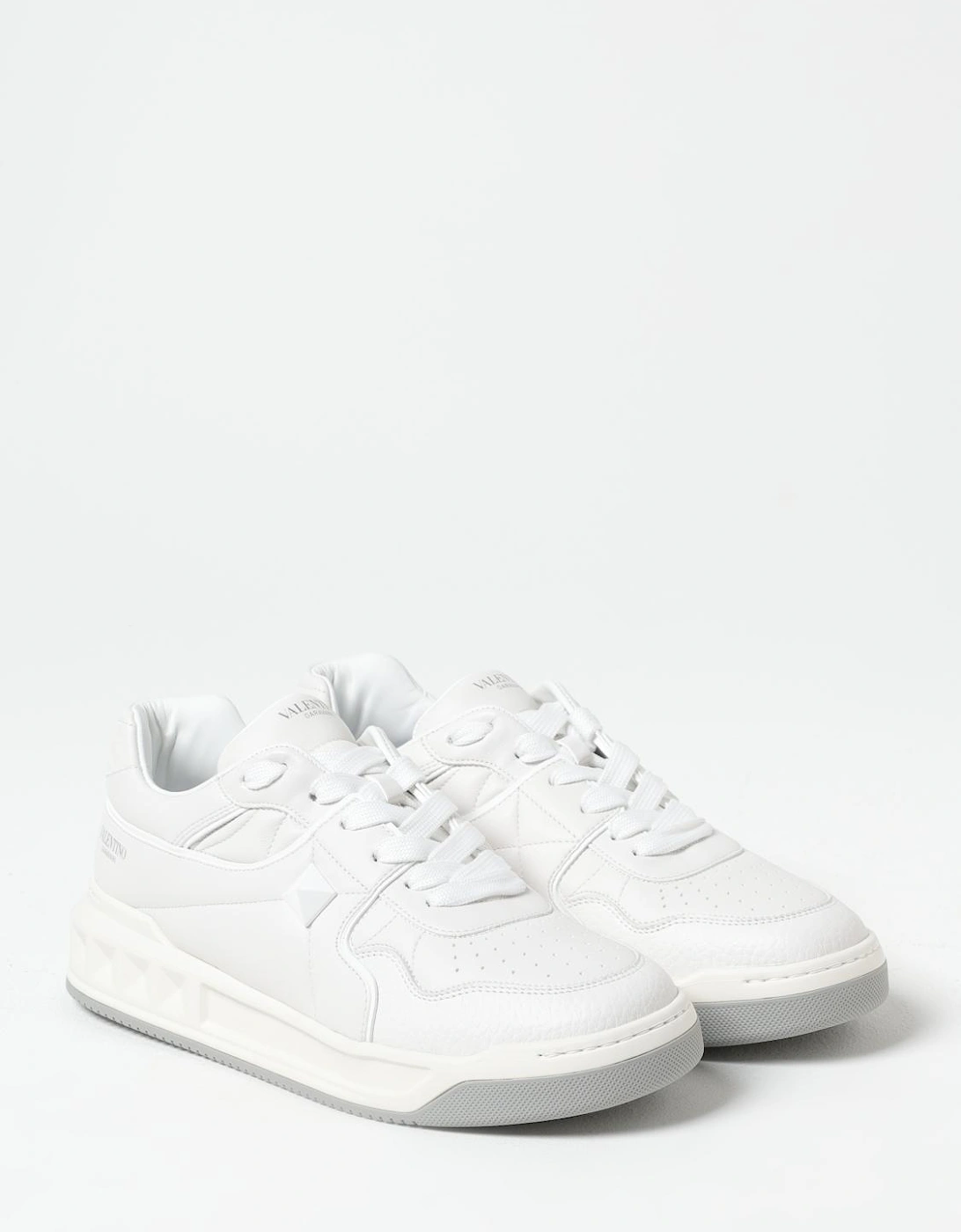Open Sneakers Quilted Leather