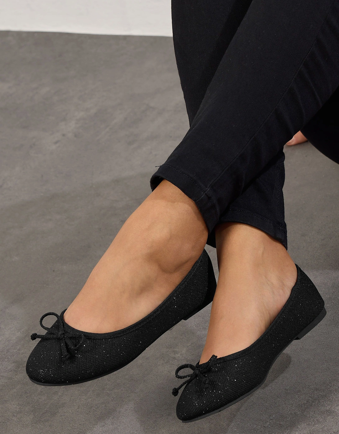 Glitter Ballet Pumps, 2 of 1