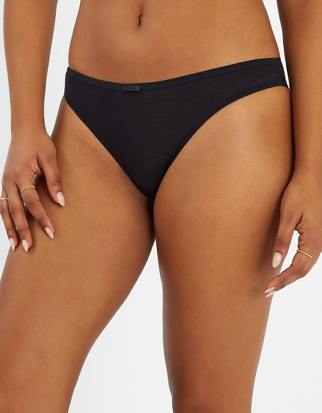 2-Pack Lace-Back Brazilian Briefs, 2 of 1
