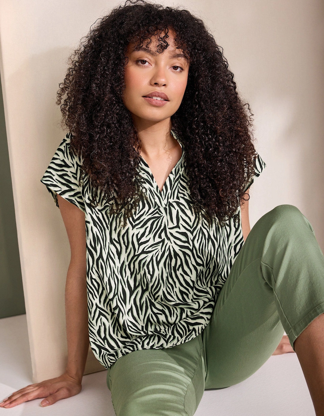Animal Print Blouse, 2 of 1
